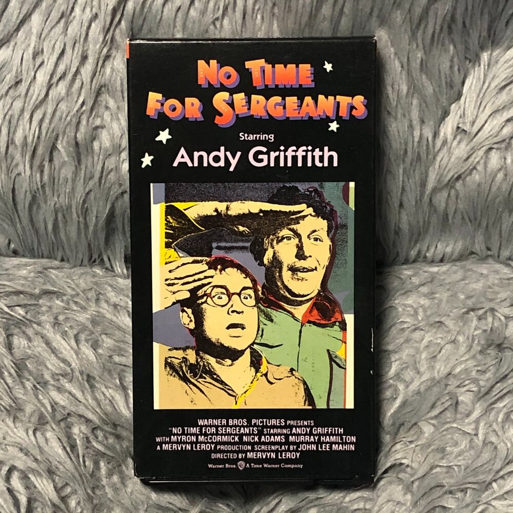 No Time For Sergeants VHS Tape Andy Griffith 1985